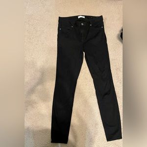 LOFT Black Skinny Pants. Size 4